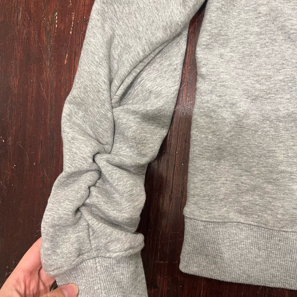 Stellar and Dot heather grey crewneck with beads and pearl detail - Picture 4 of 10